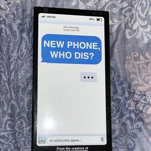 New Phone, Who dis? Adult party game